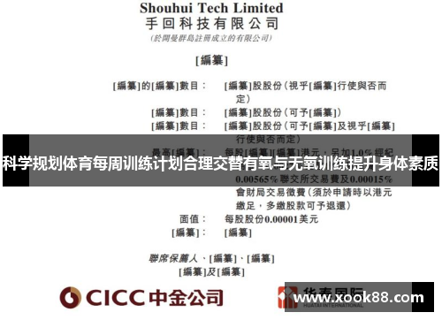 科学规划体育每周训练计划合理交替有氧与无氧训练提升身体素质